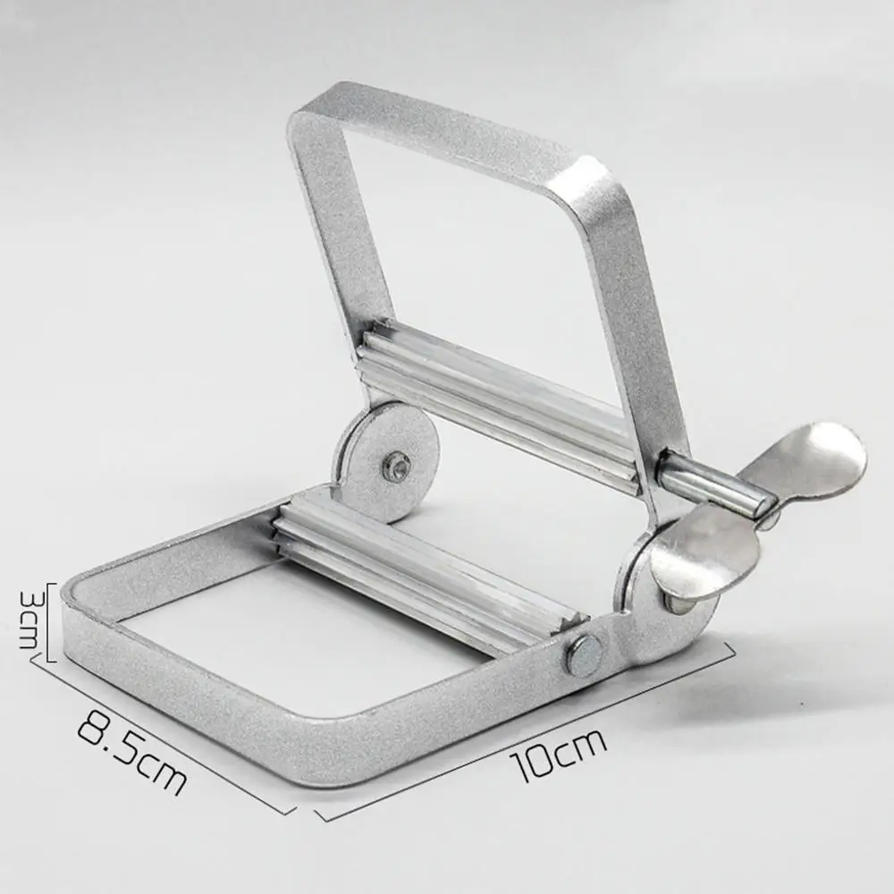 Toothpaste Squeezer Tool Dispenser Metal Paint Tube Wringer Hand Roller Tool Tube Squeezer Bathroom Accessories 5