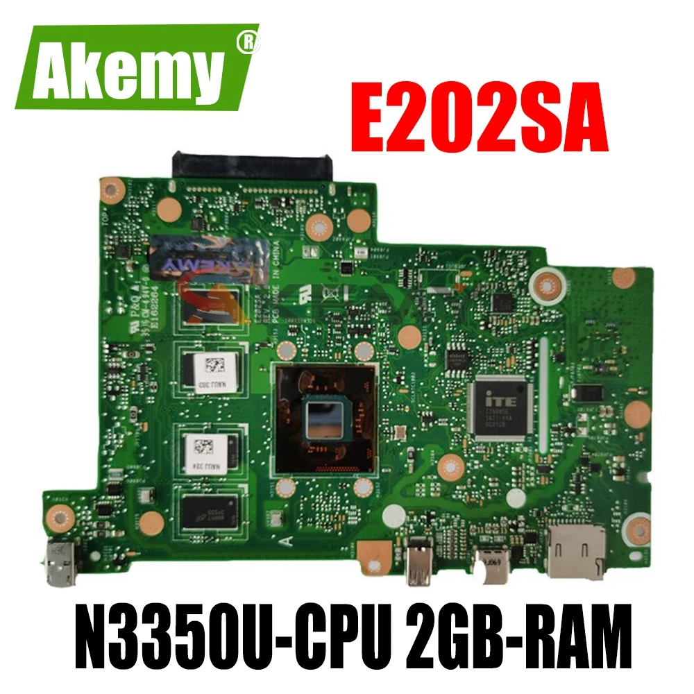 Материнская плата SAMXINNO E202SA для ASUS EeeBook E202S материнская Laotop с N3350U-CPU 2GB-RAM |