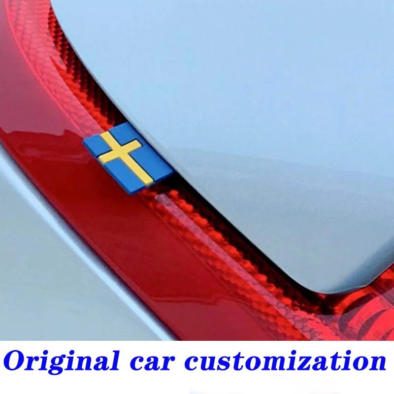 1pcs Sweden Flag For Volvo Xc40 Xc60 Xc90 Xc70 V90 S90 S60 S40 S80 V60 V40  C70 Car 3d Car Emblem Front Grill Door Trunk Sticker - Car Stickers -  AliExpress