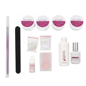 

Nail Extension Tool Set UV Gel Nail Tip Glue File UV Gel Pen Manicure Tool Accessory