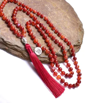 Colar Japamala Cornalina