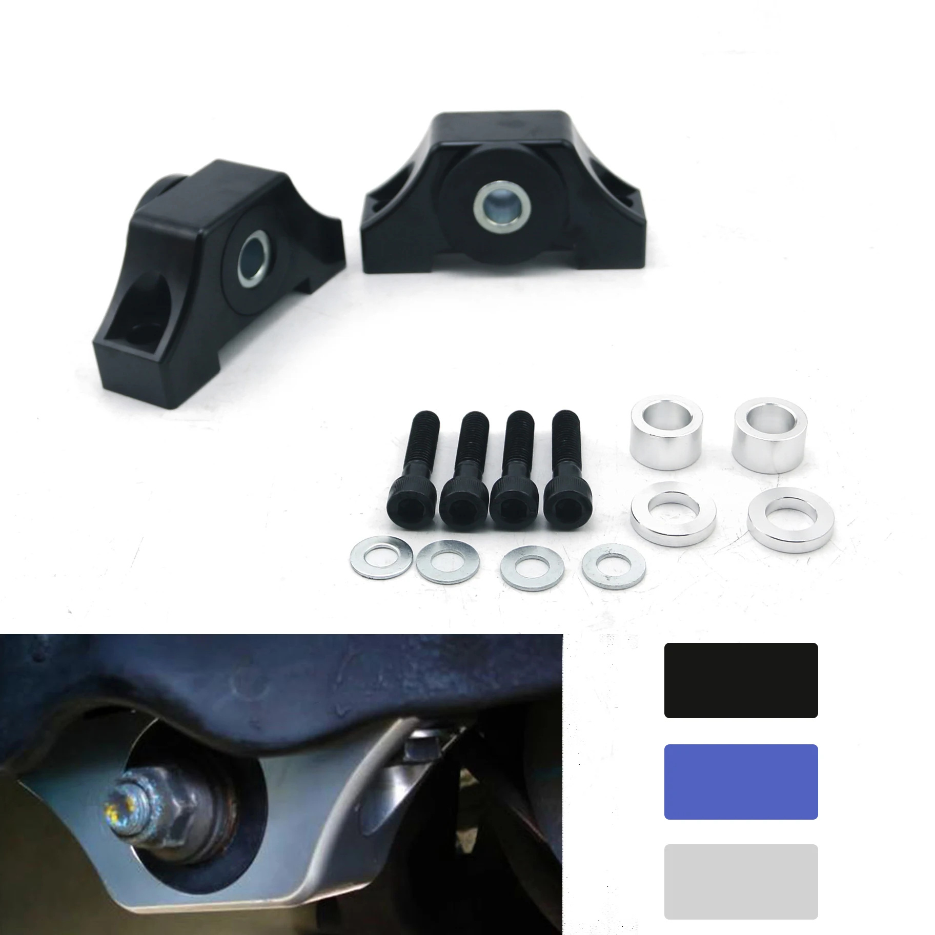 Para honda civic eg ek jdm motor billet kit de montagem torque b16 b18