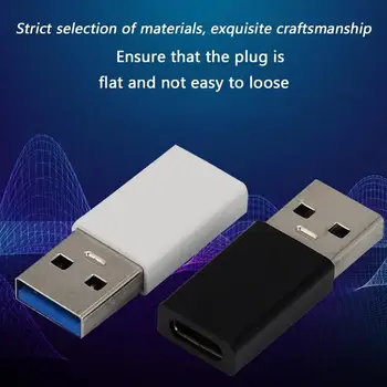 

1pcs Usb 3.1 Type C Mobile Phone Adapter Usb 3.0 Male To Usb-c Female Adapter Converter For Macbook Huawei P9 Xiaomi