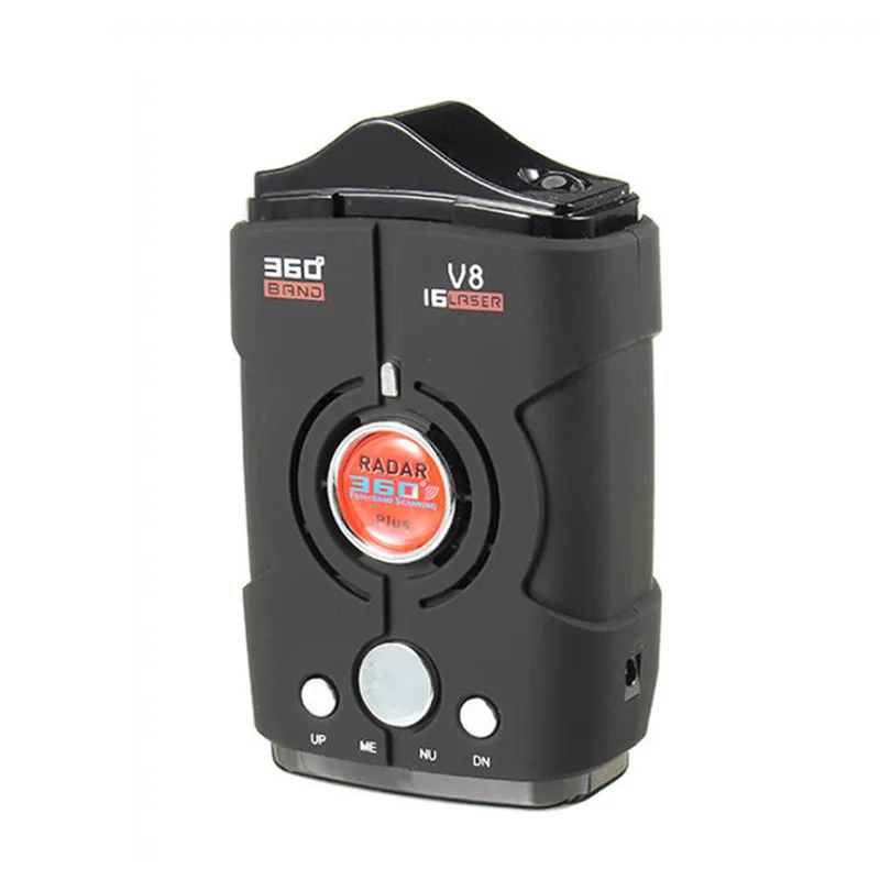 

V8 360 degree Car GPS Speed Radar Voice Detector LED Display For Safety