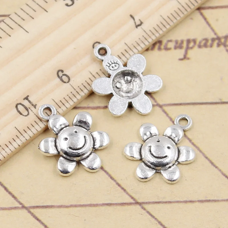 charms pandora 10pcs Charms #1 Teacher Apple 17x14mm Tibetan Bronze Silver Color Pendants Antique Jewelry Making DIY Handmade Craft nomination charms