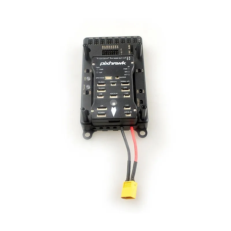 Servo Power Distribution Servo Section Board 5V-12V With Dual Power Input Wire & Electronic Switch For RC Gasoline Airplane