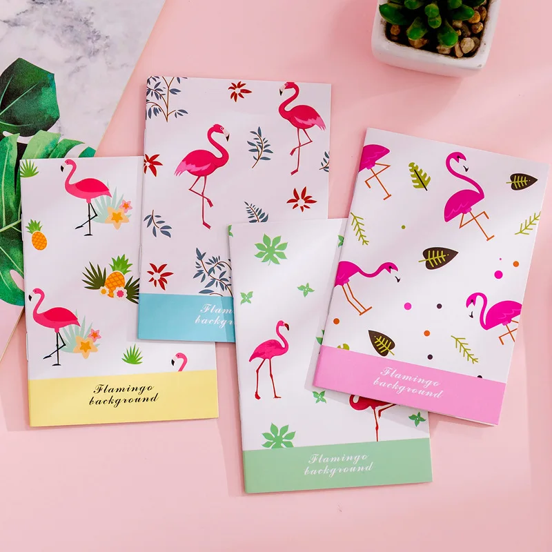 

1 pcs 8 pattern Cartoon Creative Student Small Notebook Small Fresh Portable Mini Notepad School Office Stationery