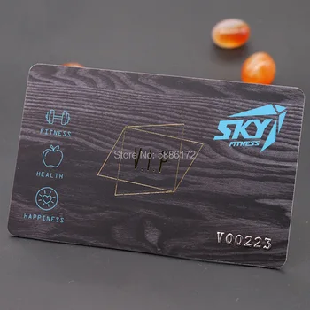 

Custom Printing Cheap Plastic Magnetic Stripe Loyalty/Membership/VIP PVC Card with Embossed Serial Number