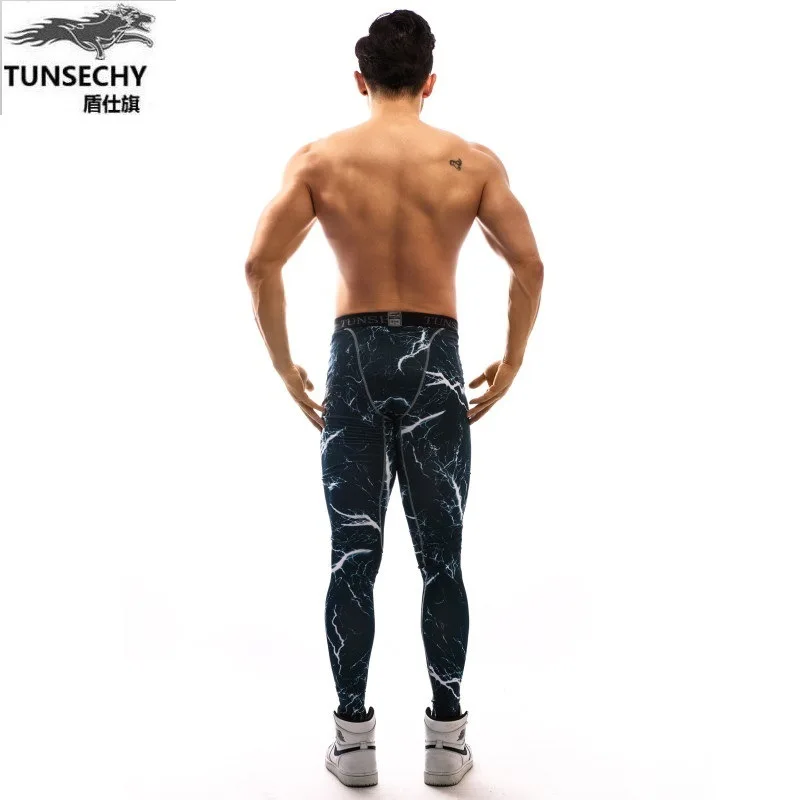 

Camouflage Pants Fitness Pants Men's Elasticity Quick-Dry Athletic Pants Running Riding Basketball Exercise Leggings