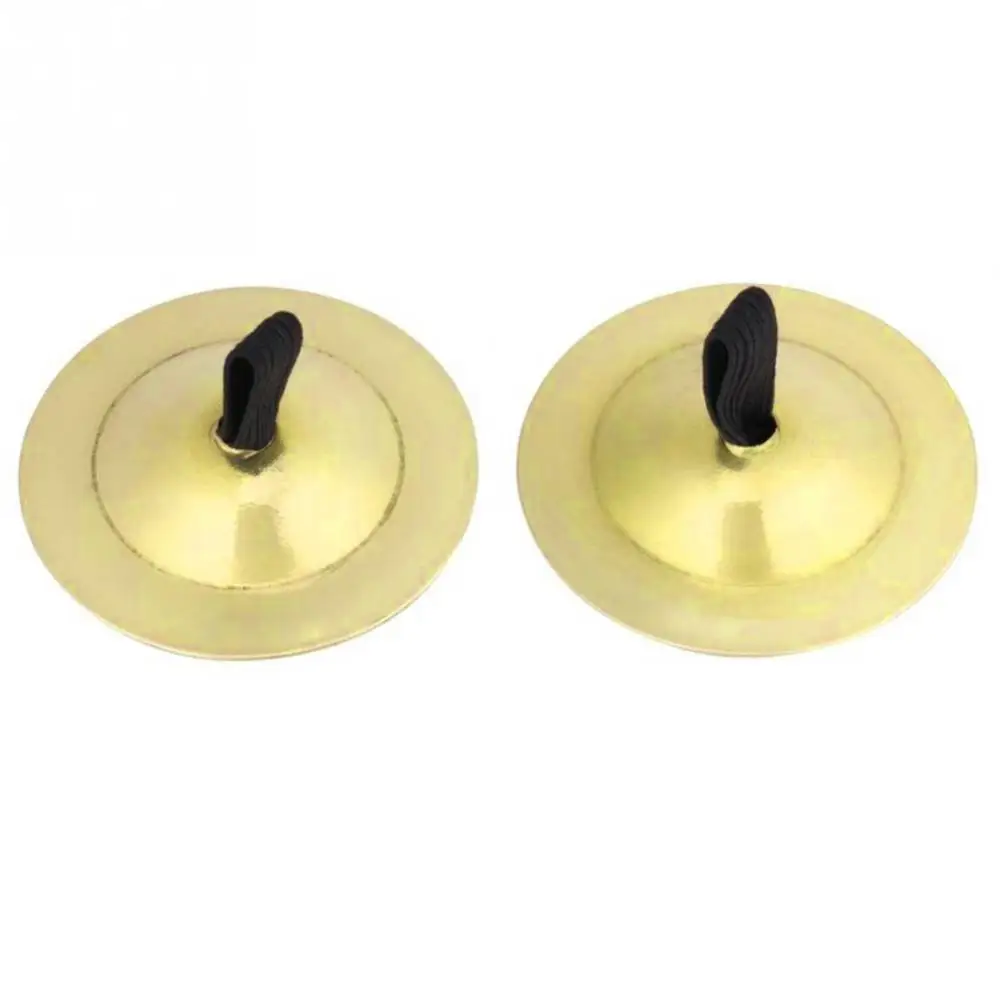 Durable Belly Dance Finger Cymbal Brass Musical Instrument Dancing Music Equipment Accessories Attachment