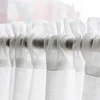CITYINCITY Half Curtain for kitchen Transparent Sheer Tulle Short door Curtain for barHome Decor  Customized 4