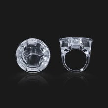 1 шт. пигментные чернила для татуажа кольцевые чашки для наращивания ресниц клей-держатель Контейнер с открывающаяся крышка Перманентный макияж микроблейдинг инструмент