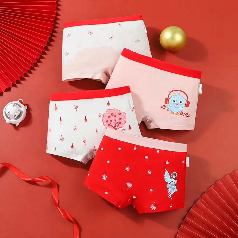 Нижнее белье для девочек детская одежда трусы мальчиков хлопковые боксеры шорты