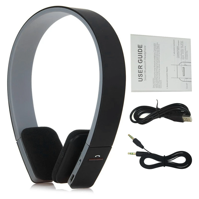 Bluetooth Headphone Built in Microphones Noise Cancelling Wireless Sports Running Headsets Stereo Sound Hifi Earphones