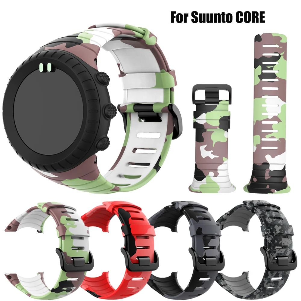 Высококачественный силиконовый ремешок для часов Suunto, сменный резиновый браслет для Suunto, аксессуары для часов