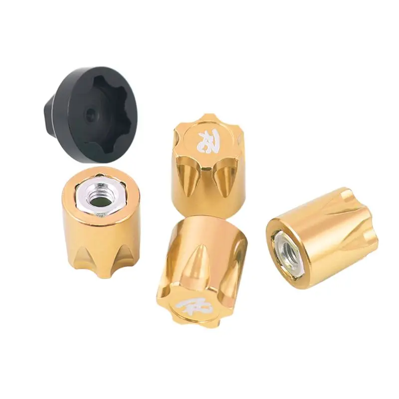 

4PCS Dustproof M4 Nut RC Car Accessories for TRX4 SCX10 90046 D90 1:10 1:8 Cars F42E