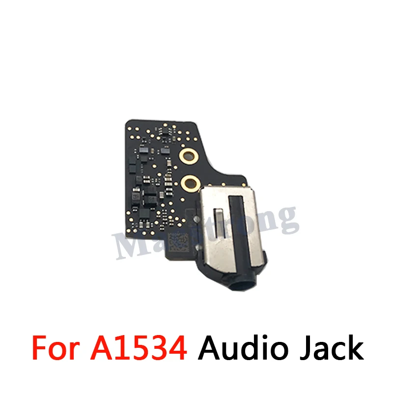 Tested Original 923 00440 A1534 Audio Jack Board 2015 2016 2017 for Macbook 12 A1534 Headphone Socket Plug 820 4049 A