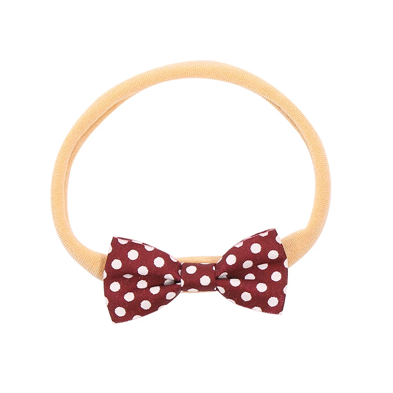 10 шт./партия, модные милые детские повязки для волос без следов, для фотосъемки новорожденных, модные повязки для волос аксессуары - Цвет: 5