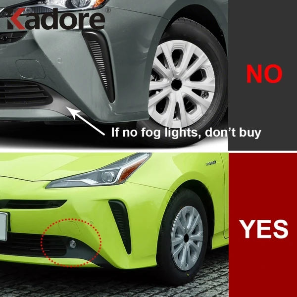 Для Toyota Prius Hatchback хромированный передний противотуманный светильник, противотуманный светильник, накладка, защита автомобиля, внешние аксессуары