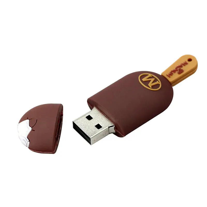 USB Flash Drive 5 Styles Cute Chocolate Ice cream Pendrive 4GB 8GB 16GB 32GB Memory Stick USB 2.0