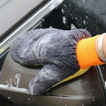 

1Pcs New Technology Polymer Car Wash Clay Towel/Car Detailing Clay Cloth/Magic Clay Microfiber Towel Mitt Golves Car Accessories