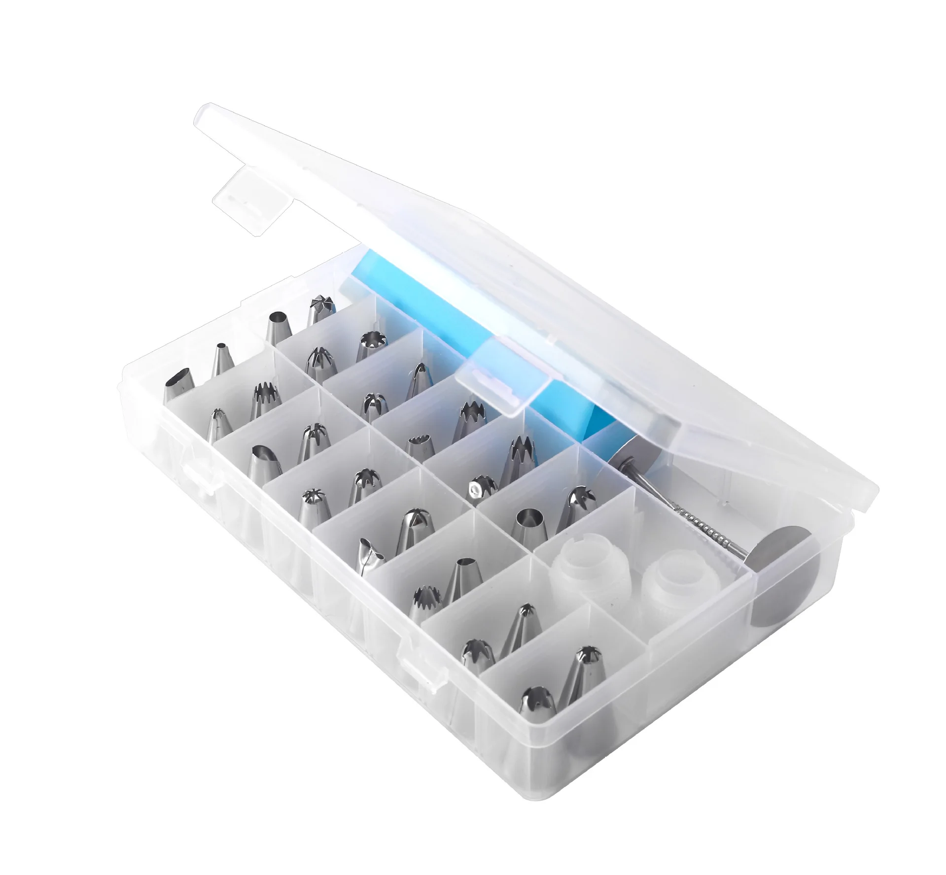 

Stainless Steel Seamless Decorating Nozzle Set Cream Cake Decorating Nozzle Boxed Pastry Cake Metal Baking Tool