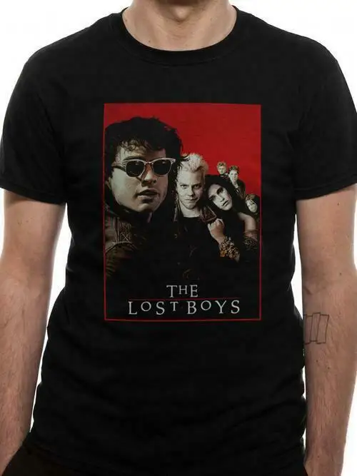 THE LOST BOYS: &amp #034MOVIE SHEET #034 Футболка | Мужская одежда