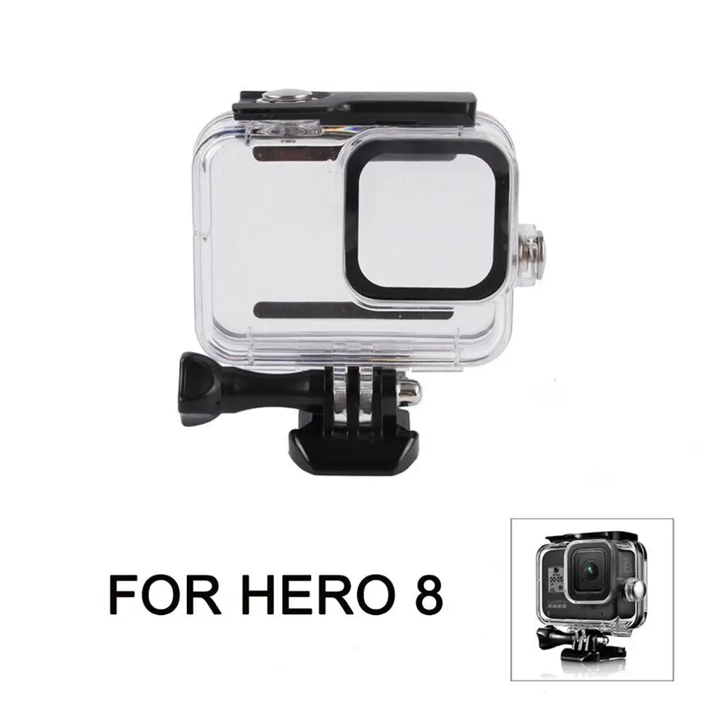 Custodia Impermeabile Da 60M Per Gopro Hero 8 Black Diving Custodia Protettiva Subacquea Per Accessori Go Pro 8