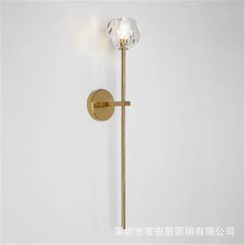 

Japan aplique luz pared glass ball bedroom dining room corridor cabecero de cama lampara pared