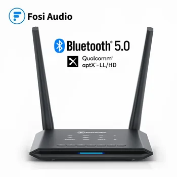 

Fosi Audio Wireless 3 in1 Bluetooth Receiver Adapter Surpport APTX HD BT Audio Transmitter BT05 For Amplifier Preamplifier