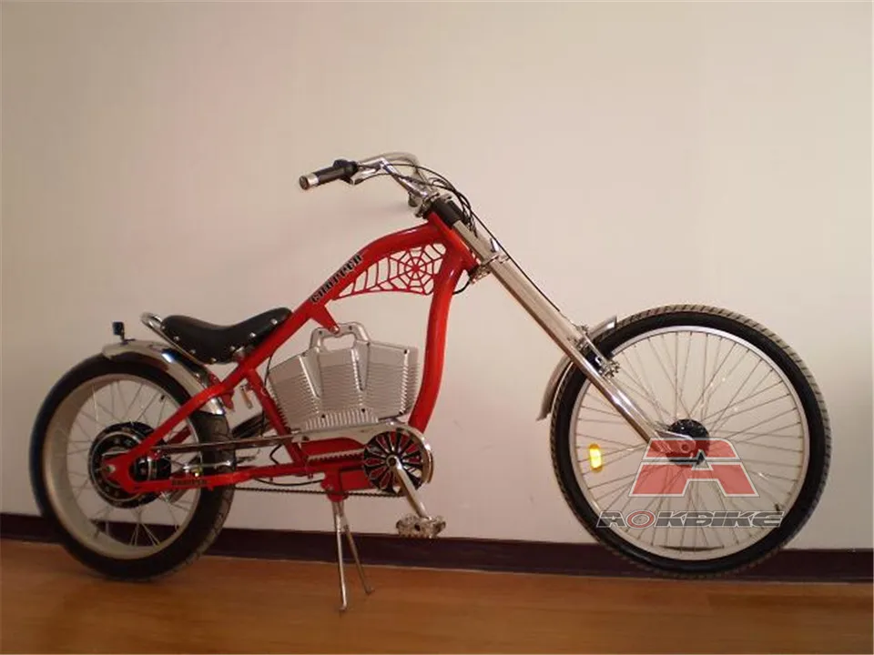 1000W Rear Hub E Chopper Bike Motorcycle Lowrider Offroad