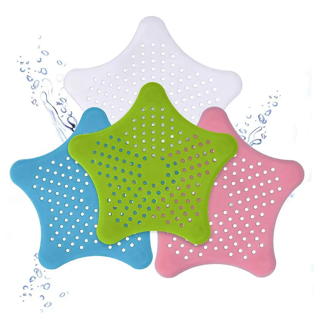 

Five-Pointed Star Kitchen Shower Anti-Clogging Floor Drain Filter Sink Strainer Bathroom Floor Drains Filter Colander