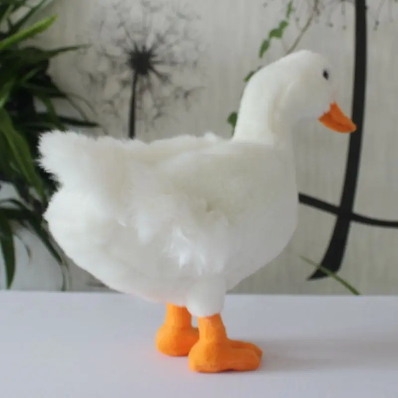 white duck plush