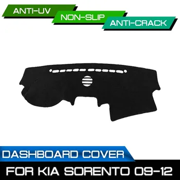 

Car Anti-dirty Non-slip Dash Cover Mat Dashboard Mat UV Protection Shade for KIA Sorento 2009 2010 2011 2012