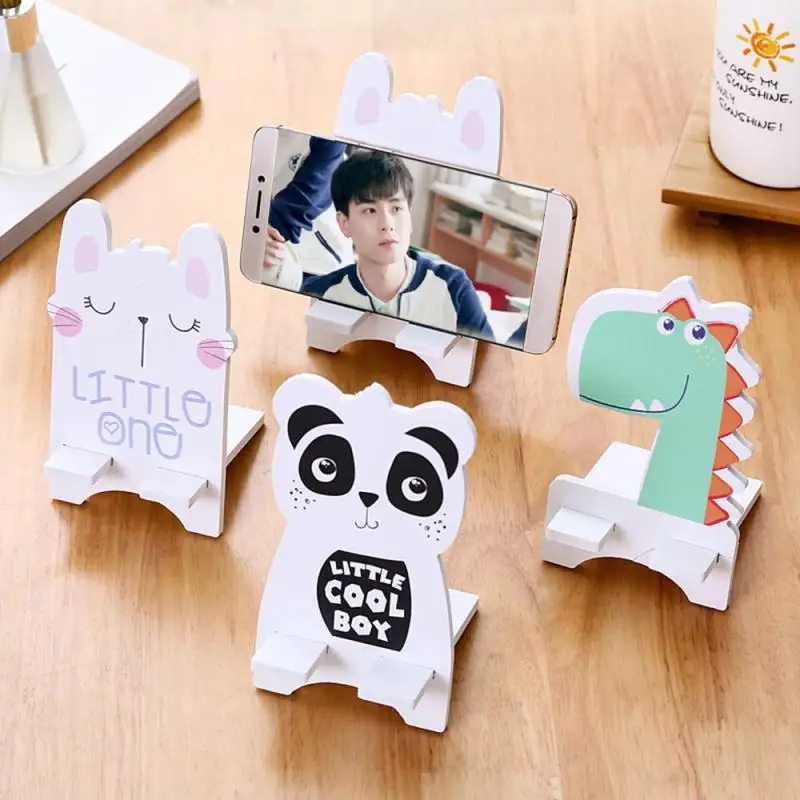 Lazy Cartoon Bracket Wooden LightWeight Cute Rabbit Panda Dinosaurs Animal Cellphone Tablet Desktop Holder Stand For Iphone Ipad Lazy Cartoon Bracket Wooden LightWeight Cute Rabbit Panda Dinosaurs Animal Cellphone Tablet Desktop Holder Stand For Iphone Ipad