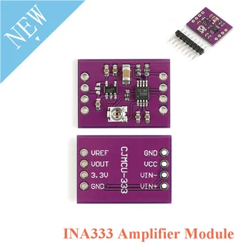 

INA333 Amplifier Module Op Amp Module Human Micro Signal Multifunctional Three Op Amp Precision Instrumentation Amplifier Board