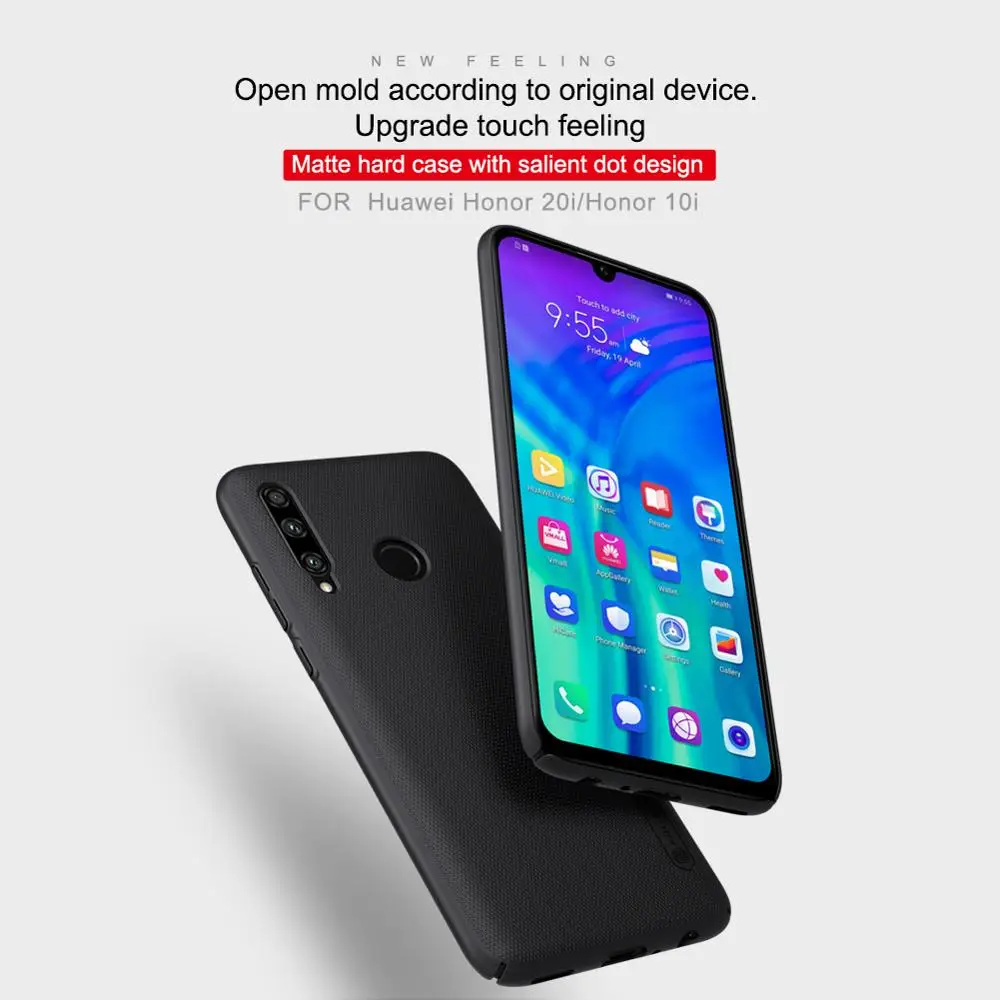 Чехол Nillkin для Huawei Honor 20i 10i 20 Lite матовый жесткий пластиковый чехол накладка