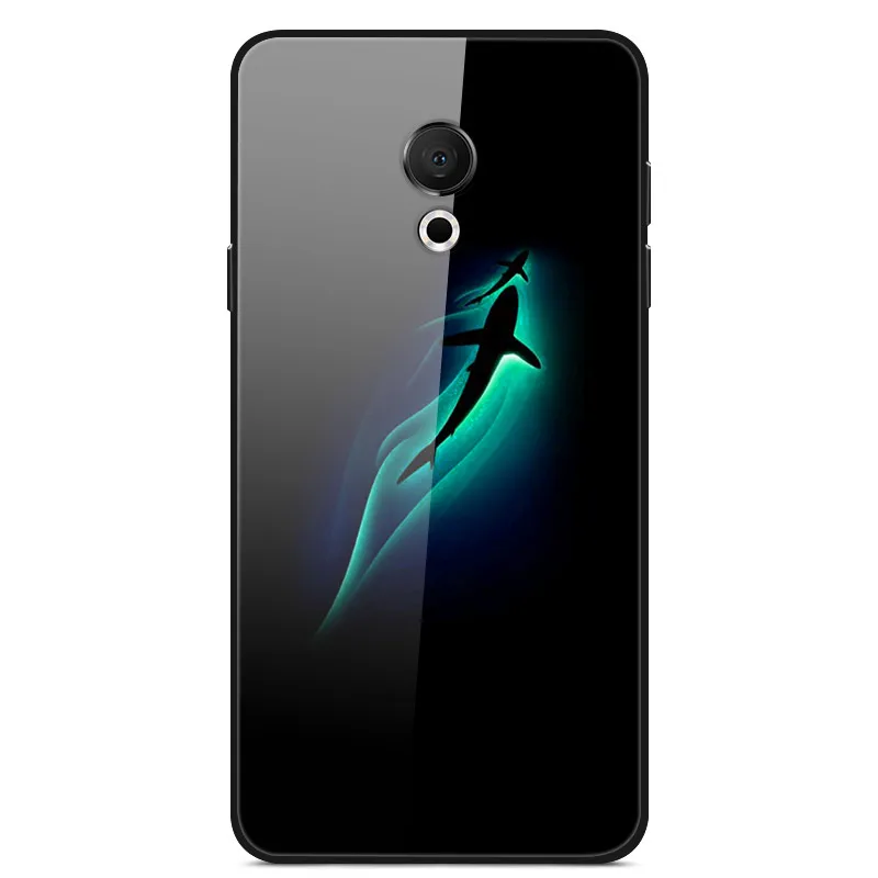 49 Для Meizu 15 Lite чехол из закаленного стекла жесткий чехол для телефона для Meizu 15 Lite M15 Lite TPU бампер чехол s для Meizu 15 Lite - Цвет: 49
