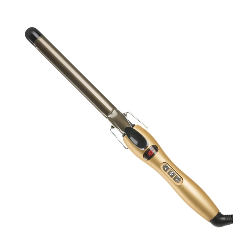 

Curling Iron Ceramic Glaze Liquid Crystal Display Large Roll Small Volume Multi-Function Hairdressing Tools Eu Plug