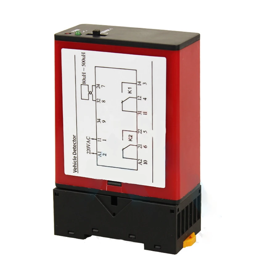 Vehicle Loop Detector Ground Car Parking Management System Inductive Barrier Gate Open Sensor Induction Infrared Mechanism Detec