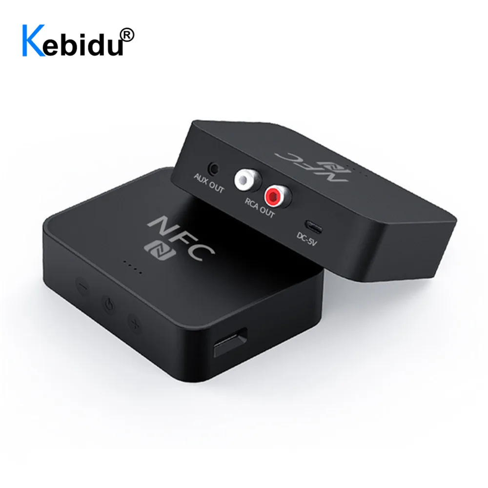 3 5 мм RCA AUX 0 NFC Bluetooth аудио приемник воспроизведение TF карты музыкальный со