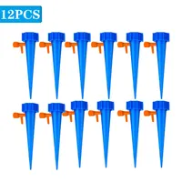 12PCs Garden Plant Water Dispenser Automatic Watering Nail System Adjustable Water Flow Drip Irrigation Watering Equipment 5
