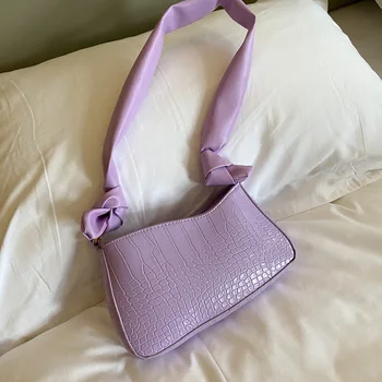 

New Fashion Ladies Small Bag Pu Leather Female Shoulder Bag Crocodile Pattern Women Crossbody Bag