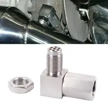 

80% Hot Sales!! THB030 90 Degrees O2 Oxygen Sensor Extender Spacer CEL Eliminator Angled Adapter for M18 X1.5 Oxygen Sensors