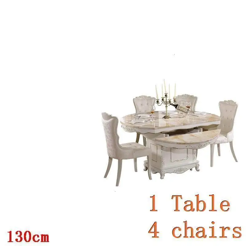 Version B Eet Tafel Pliante Set De Salle A Manger модеран Meja Makan Tavolo европейский стол Меса комедор Bureau Tablo обеденный стол - Цвет: Version B