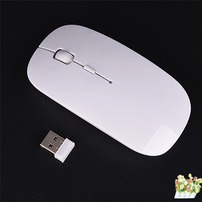 Мышь компьютерная оптическая 2 4 ГГц ультратонкая USB | Компьютеры и офис