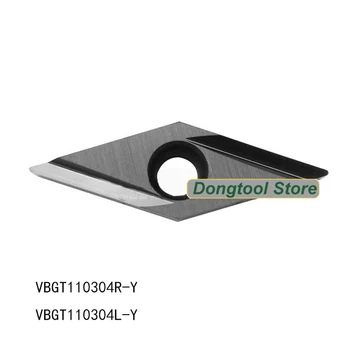 

10pcs VBGT110304R VBGT110304L Y TN60 cnc machining turning tools for steel lathe cutter high quality machining cutting