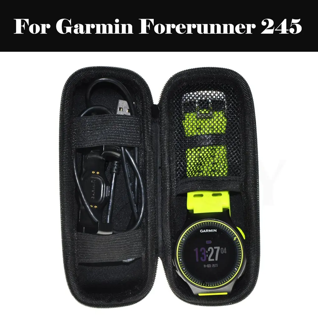 

Portable Watch Band Box Case Strap Organizer Bracelet Storage Bag Accessories For Garmin Forerunner 245