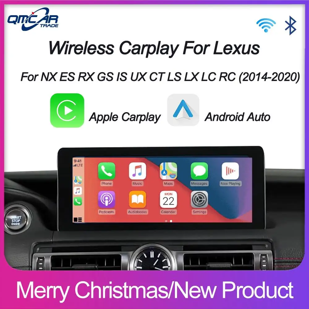 Автомобильный мультимедийный плеер CarPlay для Lexus беспроводной на Android с зеркалом