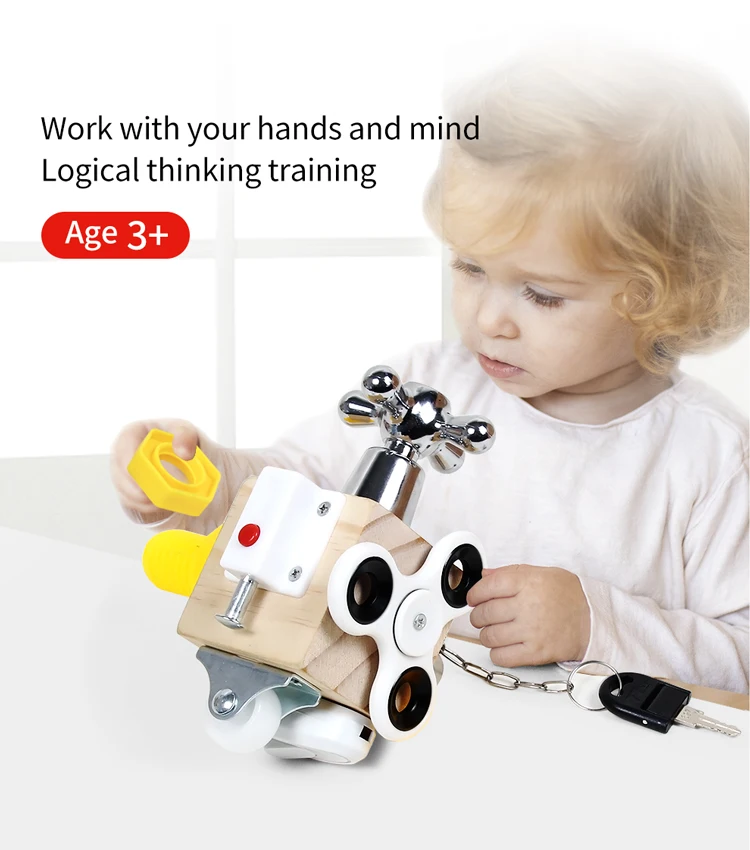 Hands-On Ability Training Lock Box Best Toys For Babies